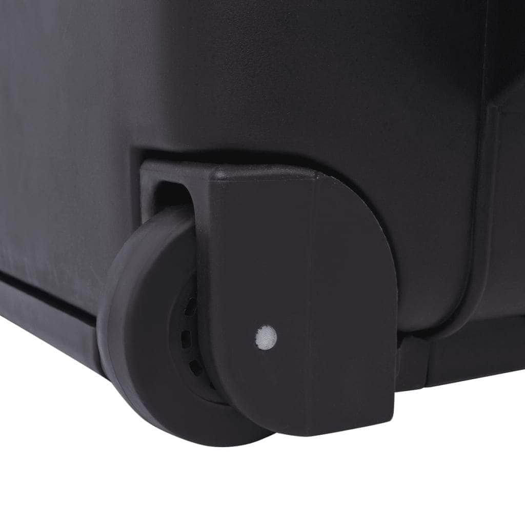 Wheel-equipped Tool/Equipment Case with Pick & Pluck