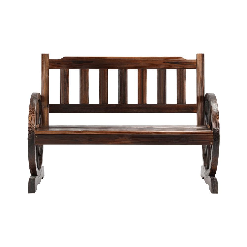 Wheelchair-Accessible Backyard Bliss: Unwind with Garden Bench and Wheelchair