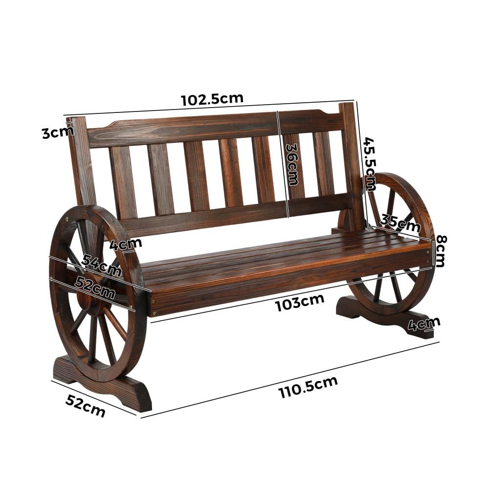 Wheelchair-Accessible Backyard Bliss: Unwind with Garden Bench and Wheelchair