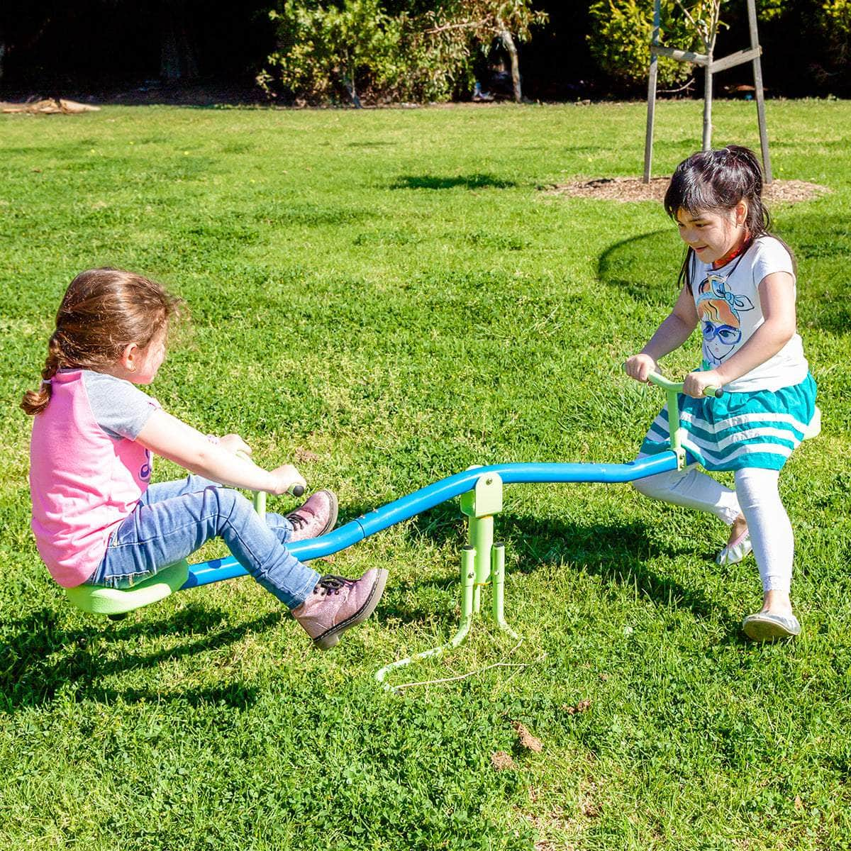 Whirling Delight: The Mesmerizing Dance of the Twirl See Saw