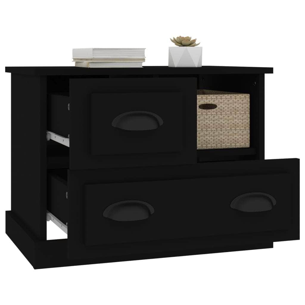 Whispering Elegance: White Bedside Cabinet