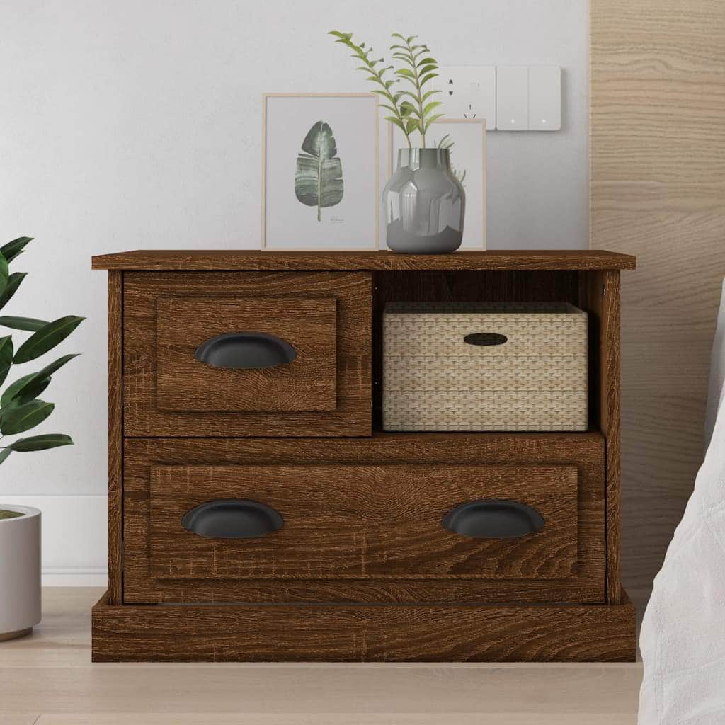 Whispering Elegance: White Bedside Cabinet
