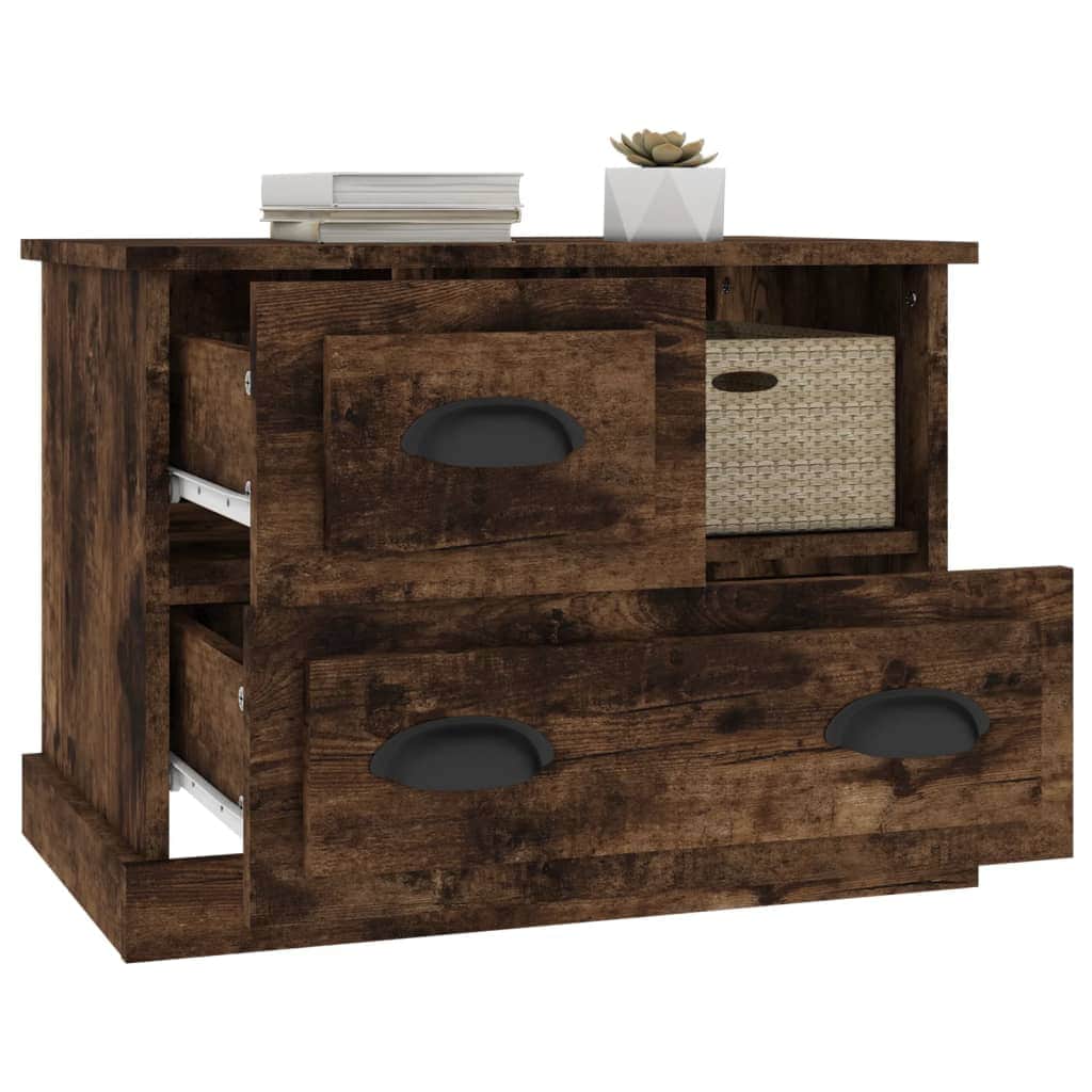 Whispering Elegance: White Bedside Cabinet