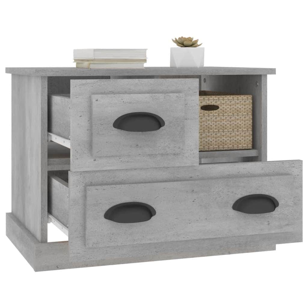 Whispering Elegance: White Bedside Cabinet