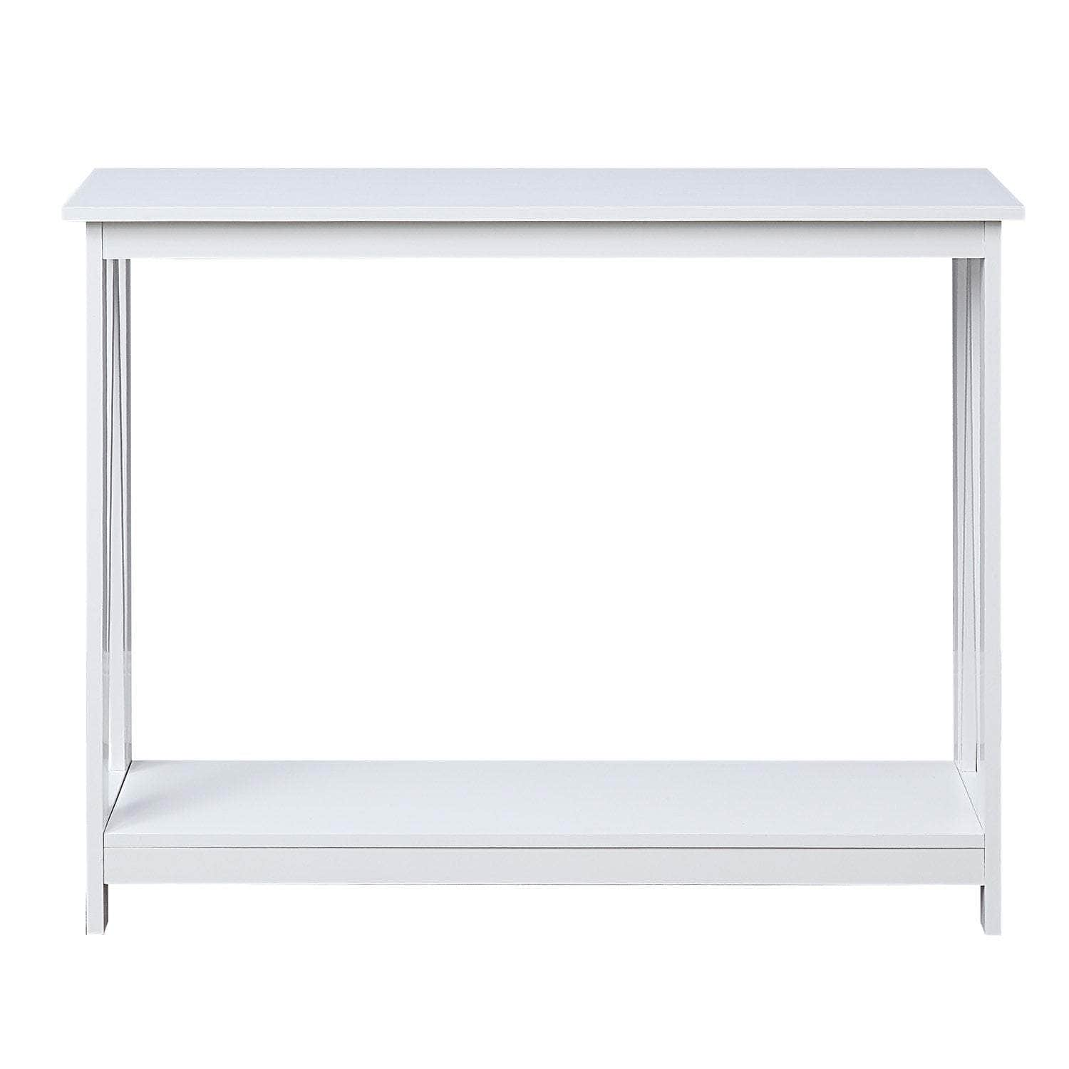 White A Frame Console Table for Chic Interiors