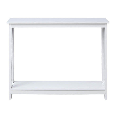 White A Frame Console Table for Chic Interiors