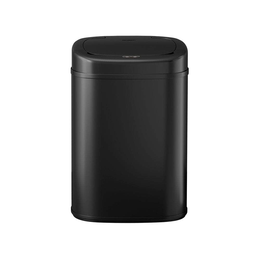 White/Black 82L Motion Sensor Bin Rubbish Waste