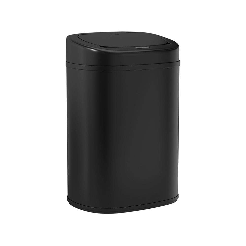 White/Black 82L Motion Sensor Bin Rubbish Waste