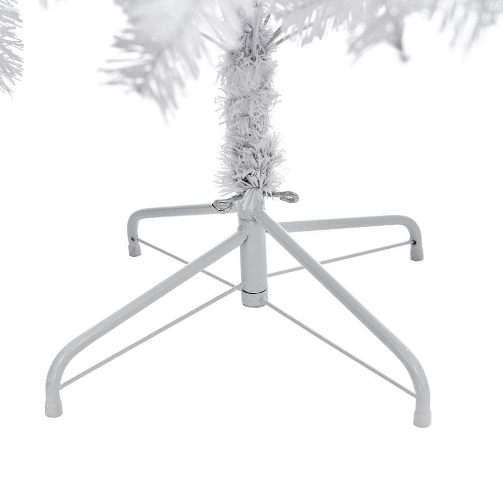 White Christmas Tree 1.8M 6FT 650 Tips Artificial Holiday Decoration