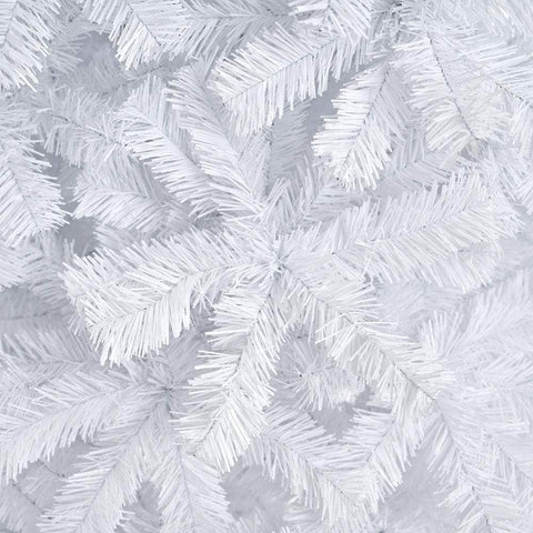 White Christmas Tree 1.8M 6FT 650 Tips Artificial Holiday Decoration