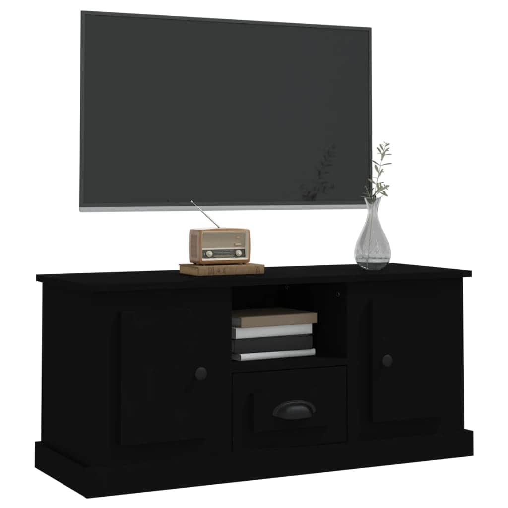 White Engineered Wood TV Cabinet for a Stylish Home