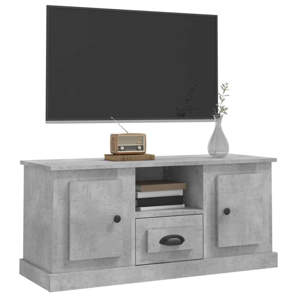 White Engineered Wood TV Cabinet for a Stylish Home