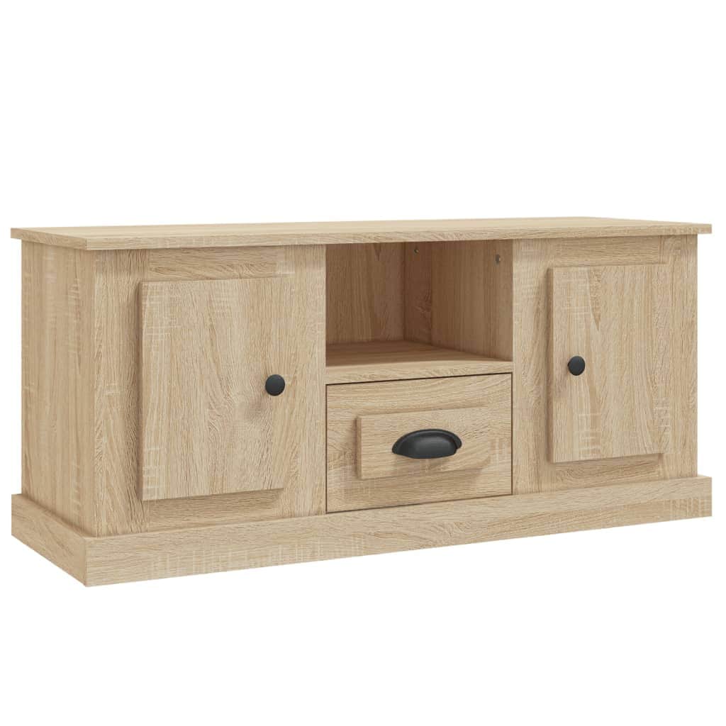 White Engineered Wood TV Cabinet for a Stylish Home