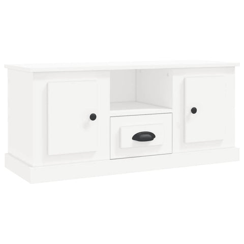 White Engineered Wood TV Cabinet for a Stylish Home