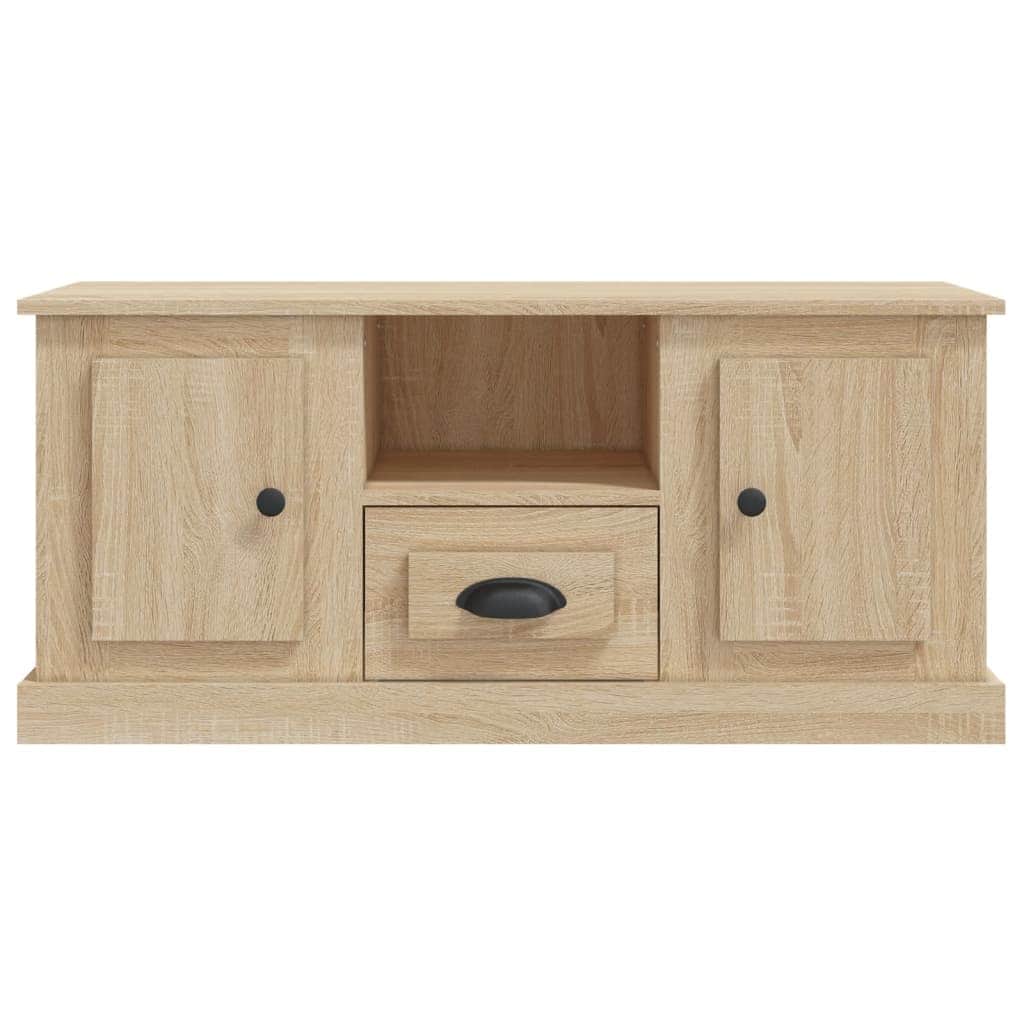 White Engineered Wood TV Cabinet for a Stylish Home