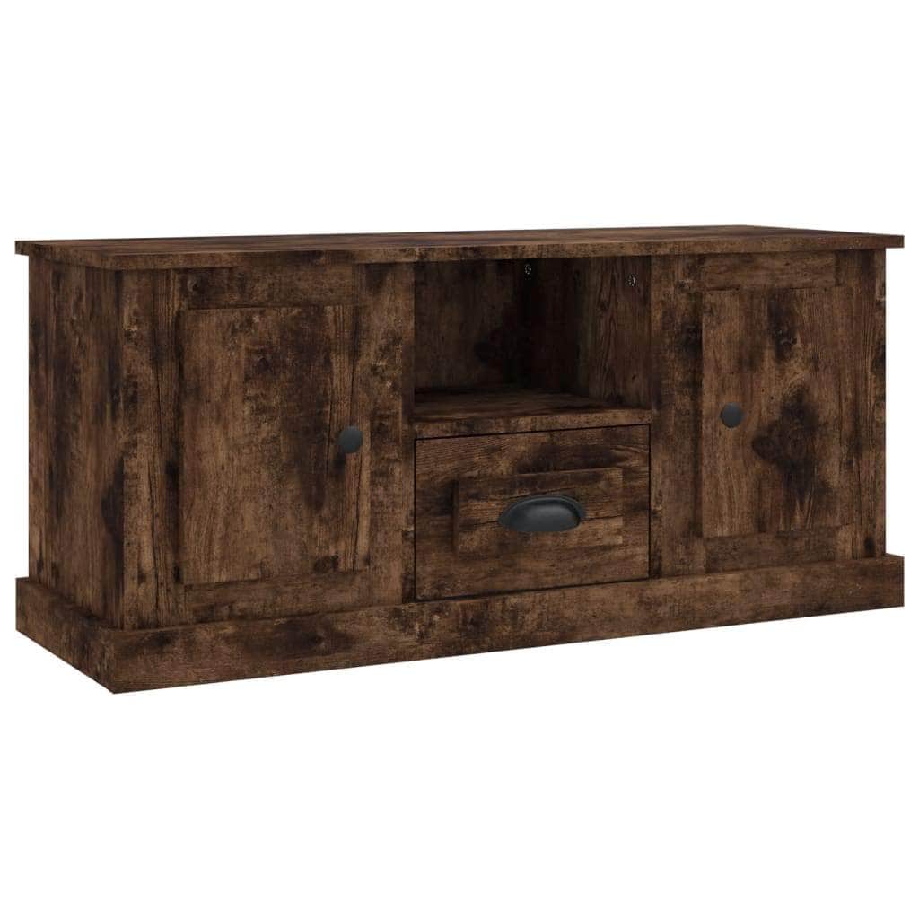 White Engineered Wood TV Cabinet for a Stylish Home