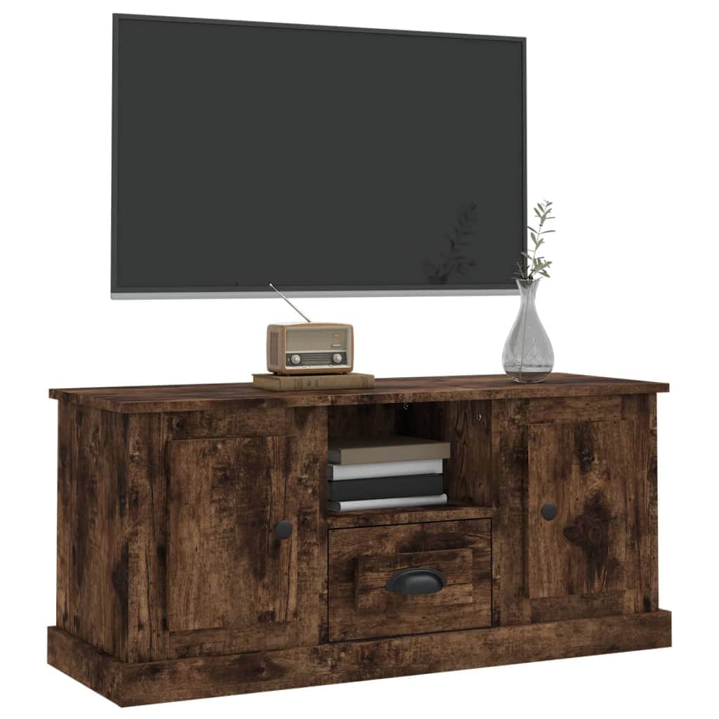 White Engineered Wood TV Cabinet for a Stylish Home
