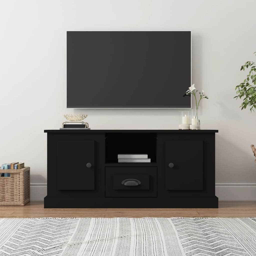 White Engineered Wood TV Cabinet for a Stylish Home