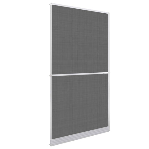 White-Hinged Insect Screen for Doors L