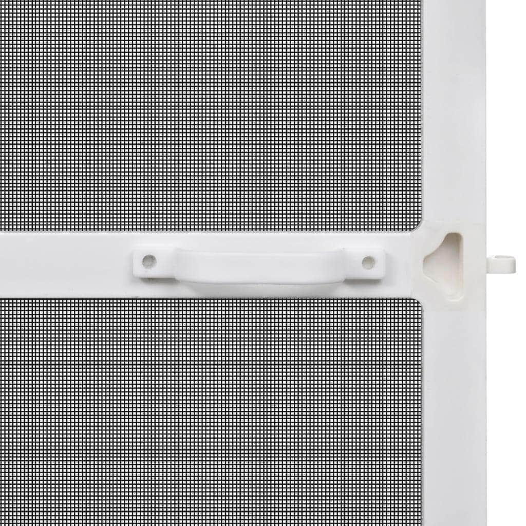 White-Hinged Insect Screen for Doors S