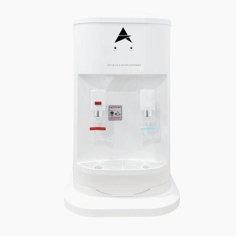 White Hot And Cold Benchtop Water Cooler - Lg Compressor