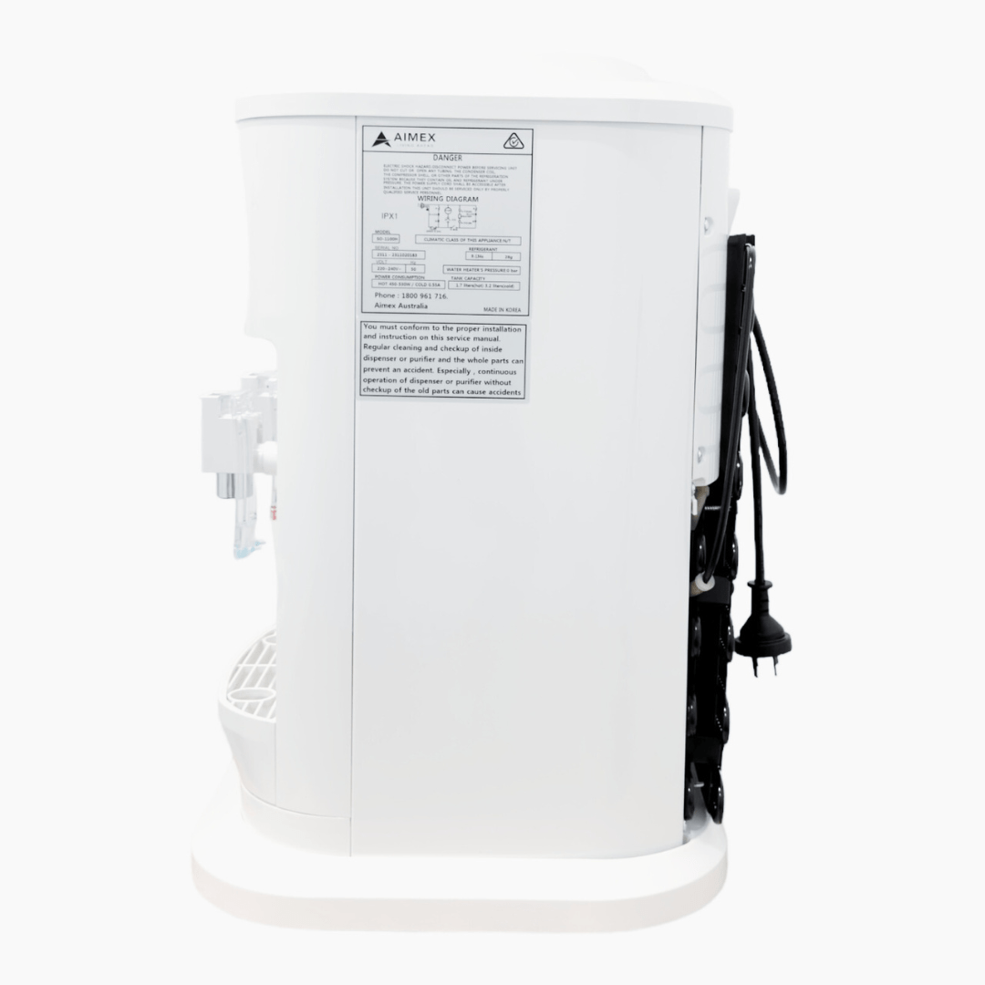 White Hot And Cold Benchtop Water Cooler - Lg Compressor