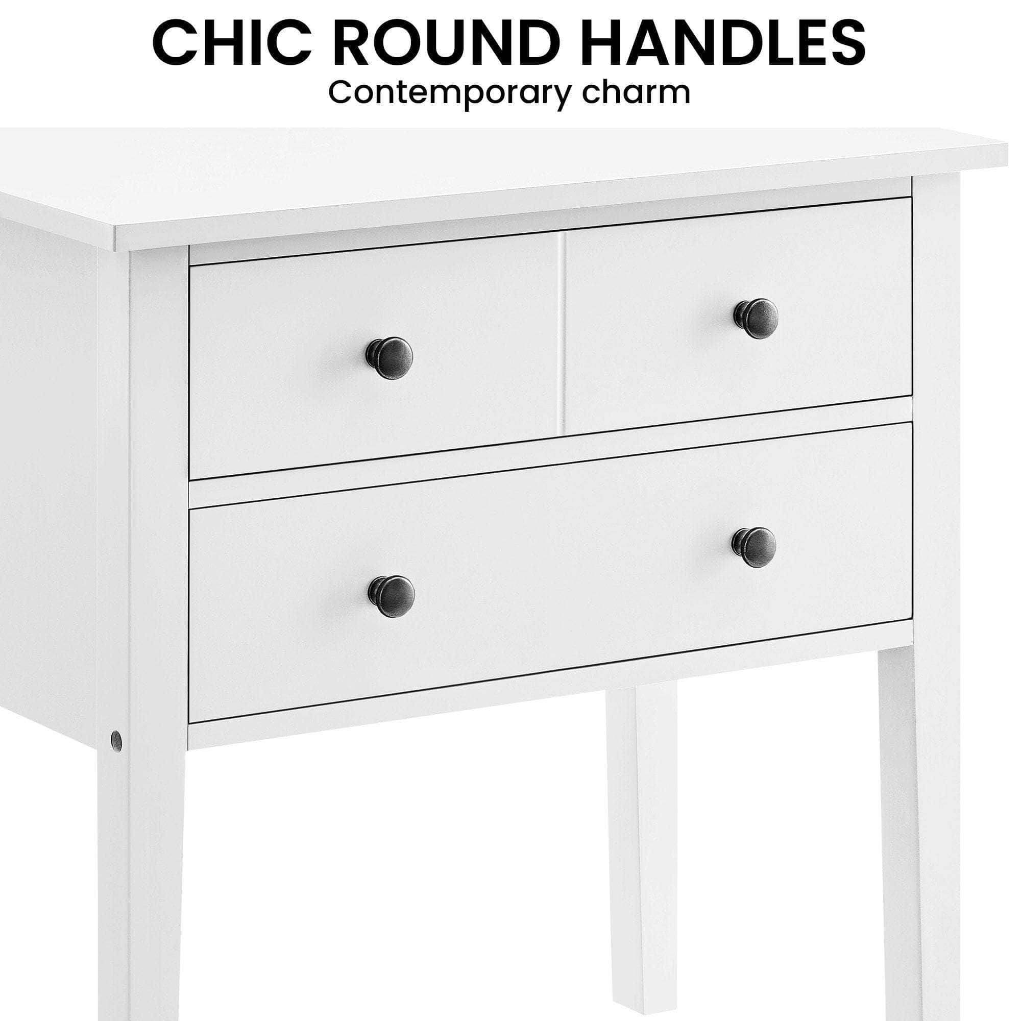 White Sven Nightstand