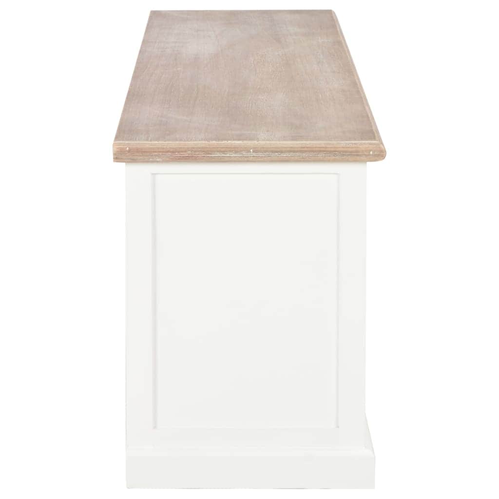 White TV Cabinet -Wood