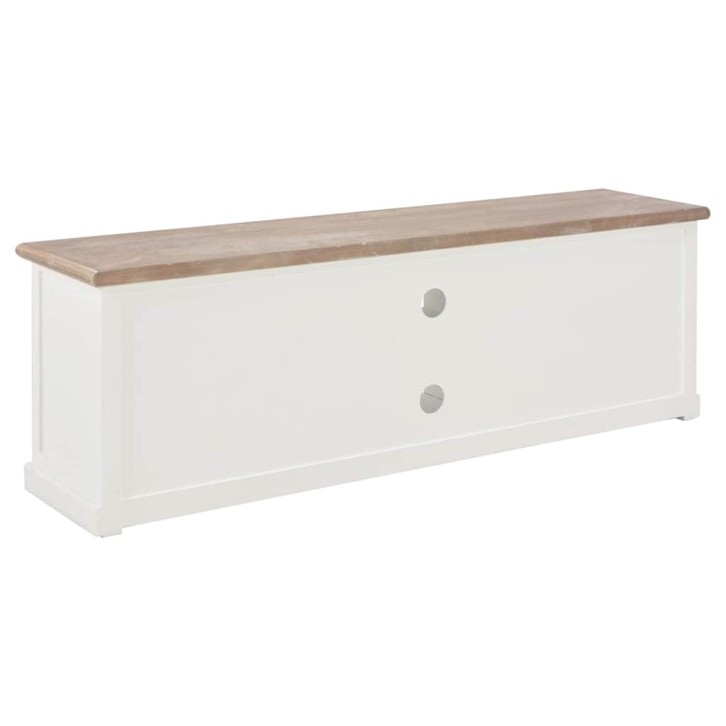 White TV Cabinet -Wood