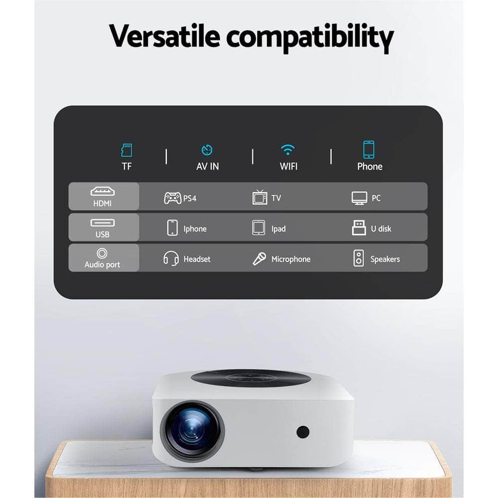 Wifi Bluetooth Video Projector with Touch Screen