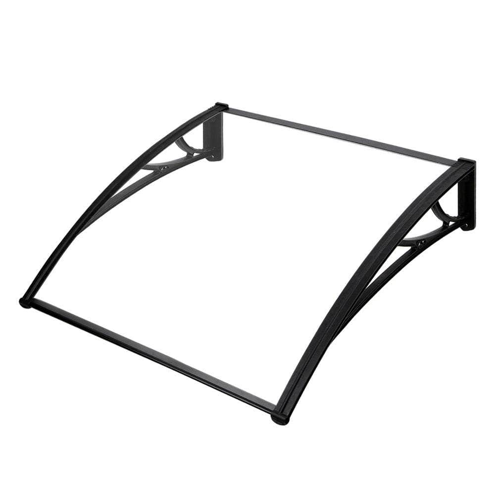 Window Door Awning Outdoor Solid Polycarbonate Canopy Patio 1mx1m DIY
