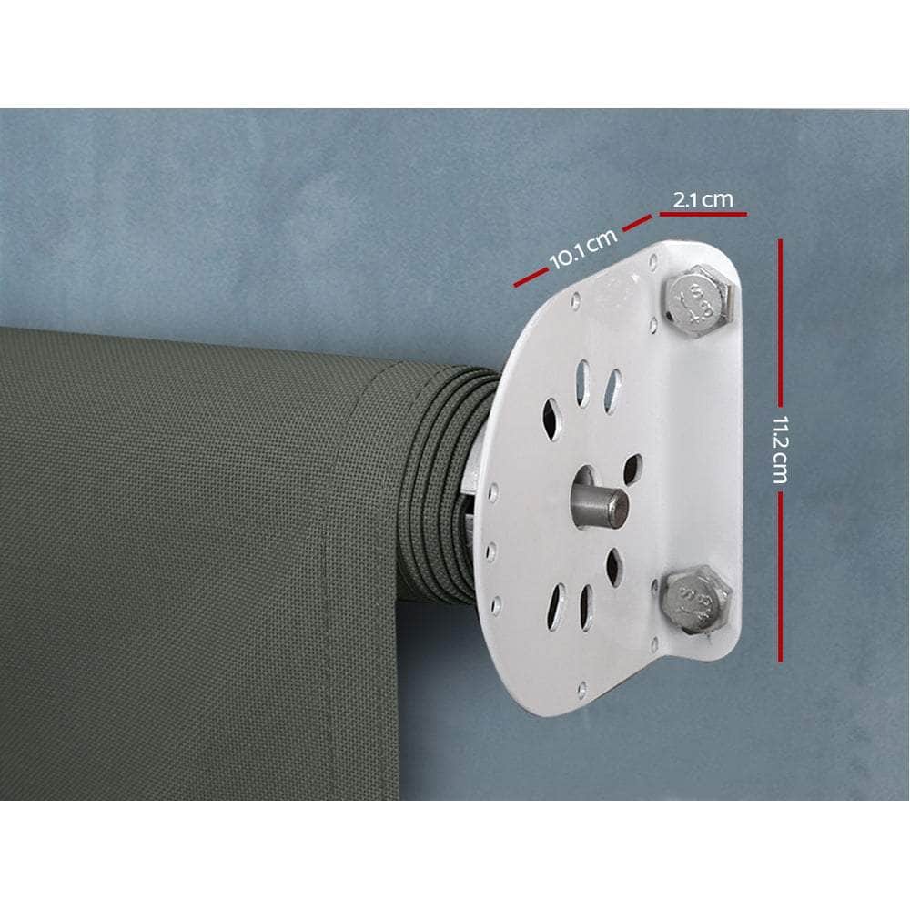 Window Fixed Pivot Arm Awning Patio Outdoor Blinds Retractable 2.8X2.1M
