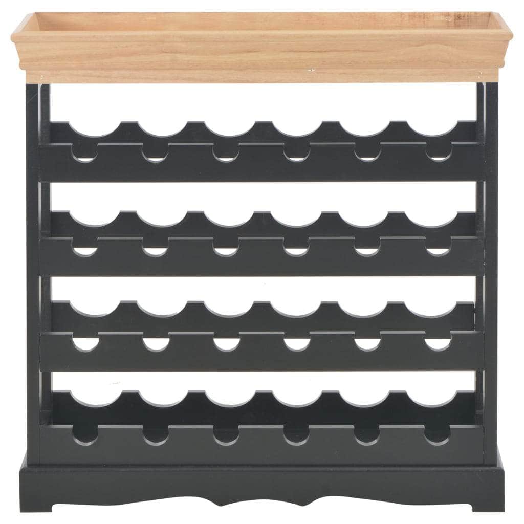 Wine Cabinet Black