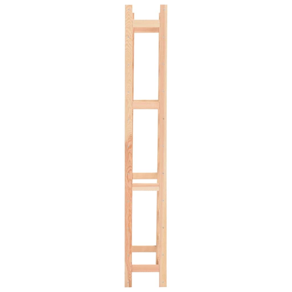 Wine Rack for 77 Bottles Solid Wood Pine