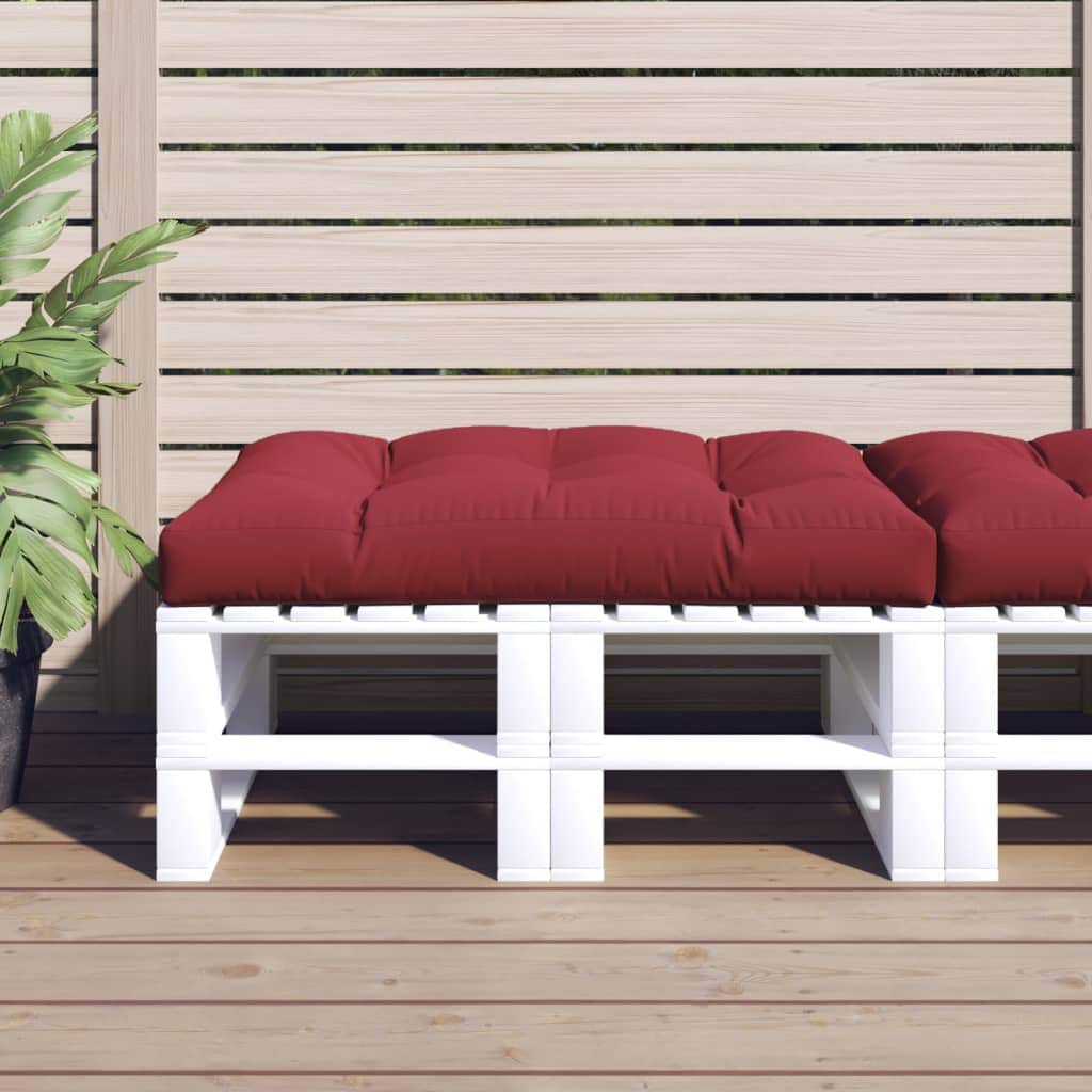 Wine Red Upholstered Seat Cushion - Simple deals