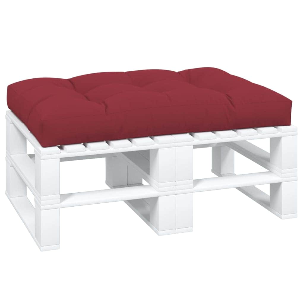 Wine Red Upholstered Seat Cushion - Simple deals