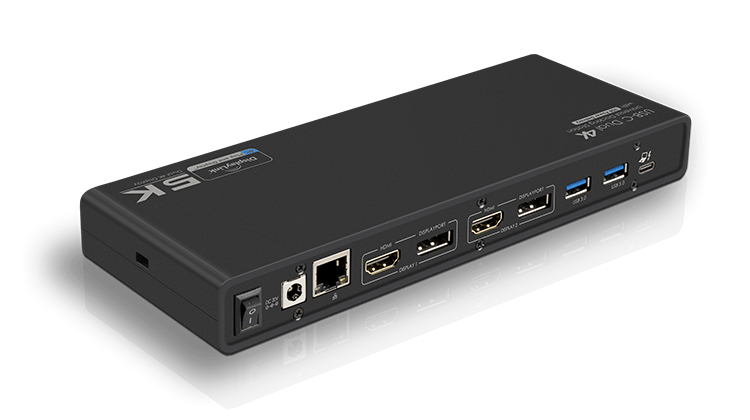 WINSTAR US-UG69PD1  USB-C Dual 4K with Power Delivery Universal Docking Station