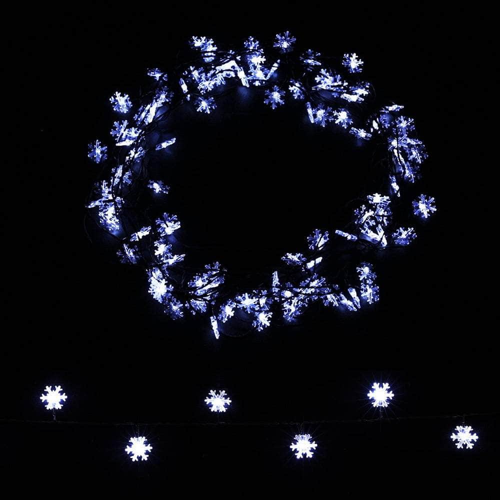 Winter Wonderland Glow 10M Christmas String Lights with 100 Cold White LEDs