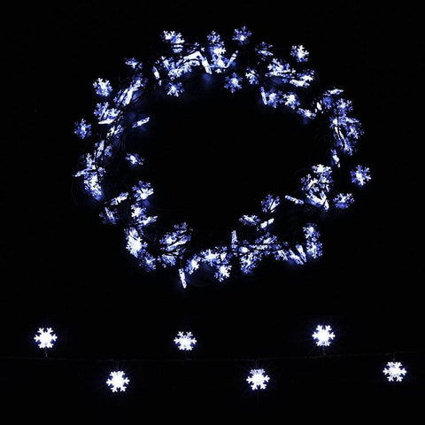 Winter Wonderland Glow 10M Christmas String Lights with 100 Cold White LEDs