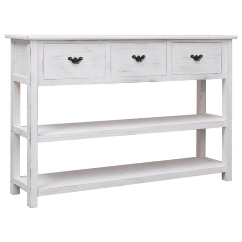 Wood Sideboard Antique White