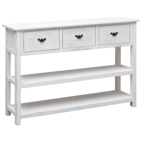Wood Sideboard Antique White