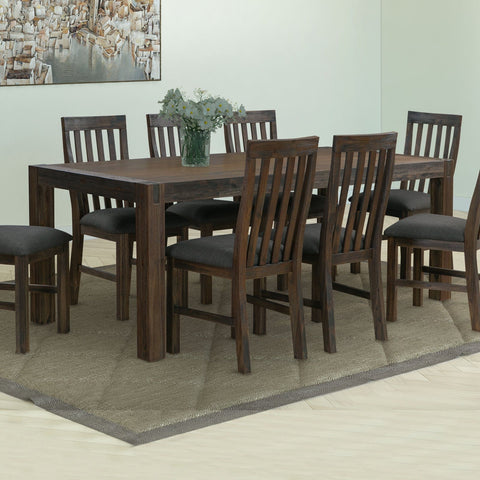 Wooden Base in Chocolate Colour Dining Table
