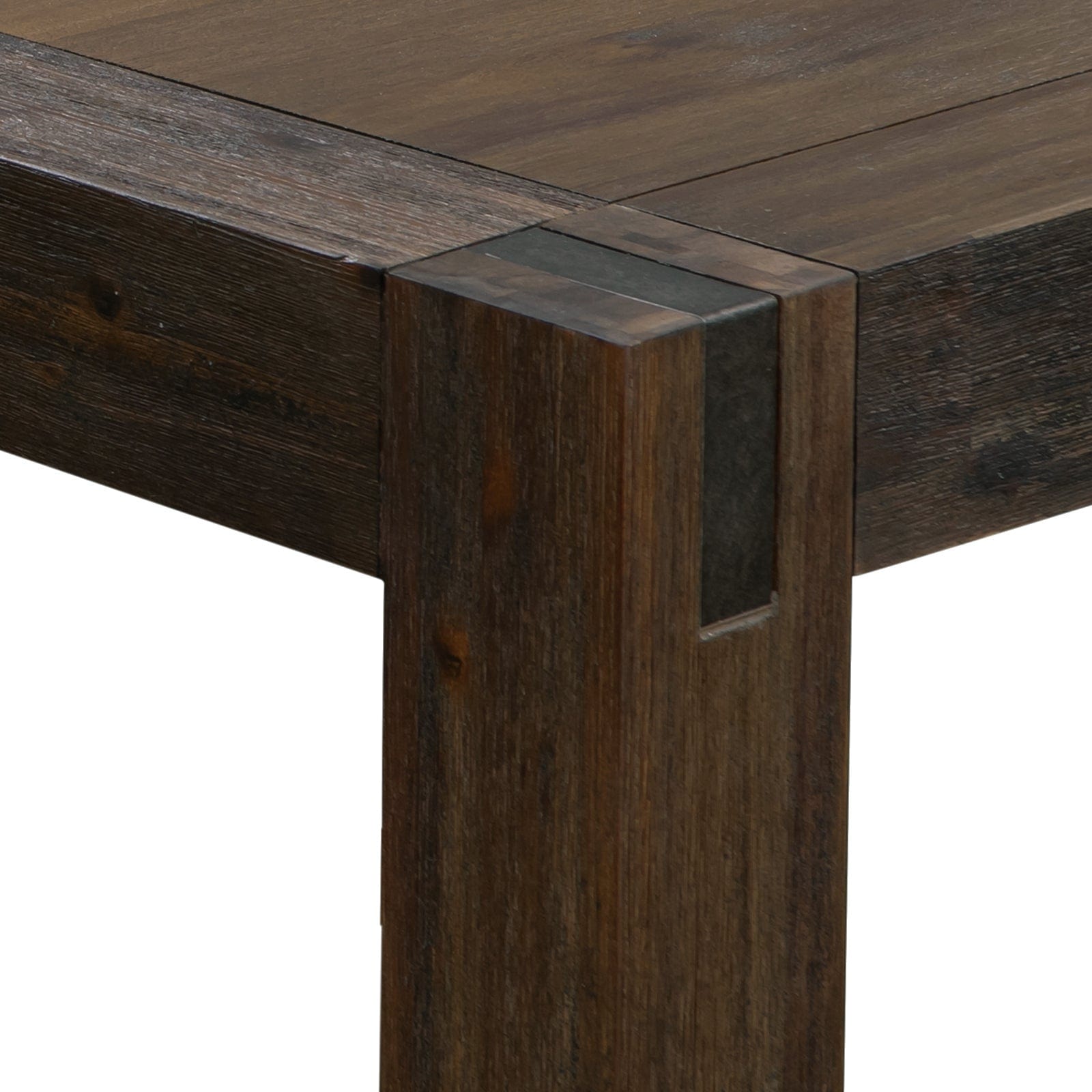 Wooden Base in Chocolate Colour Dining Table
