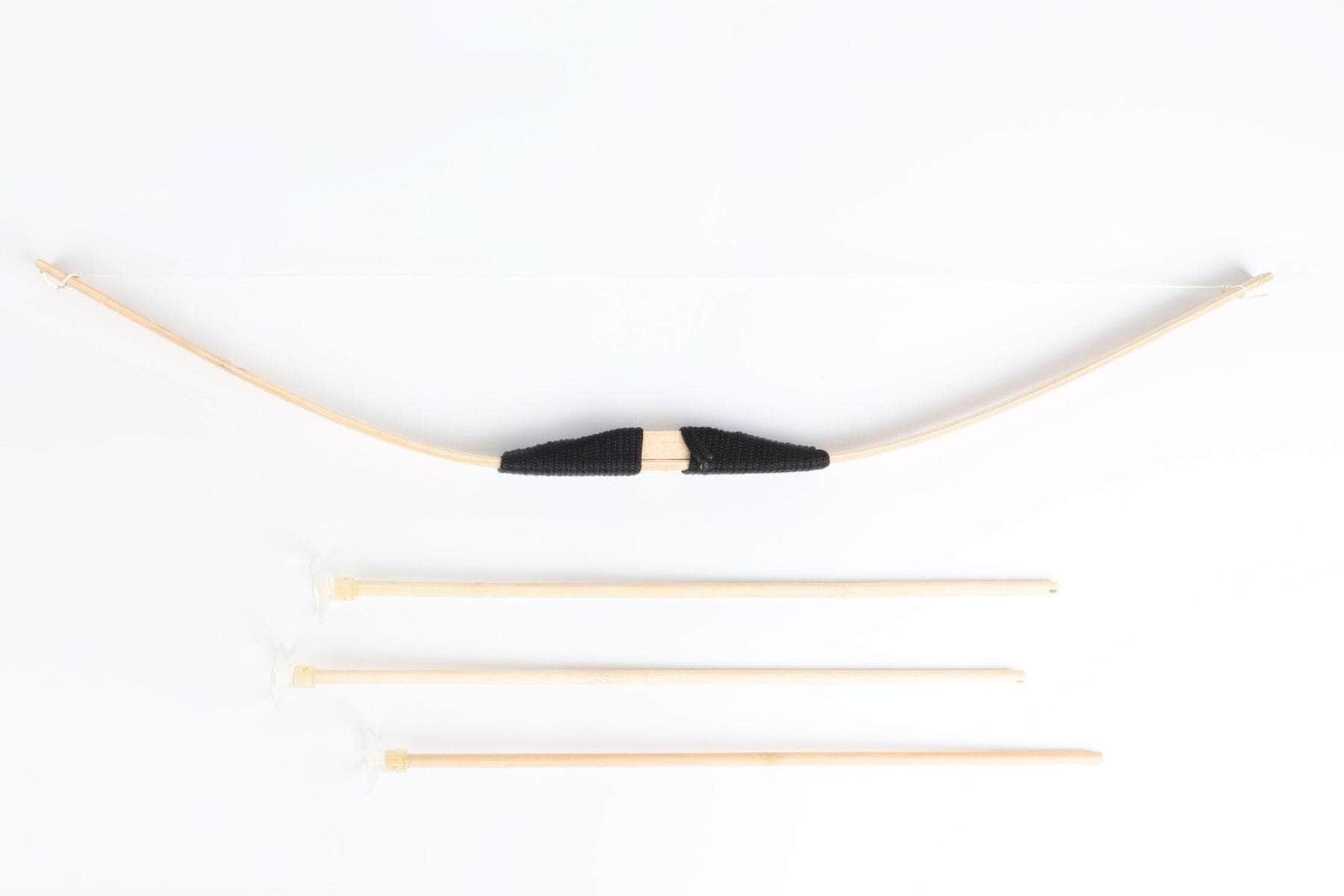 Wooden bow & arrow
