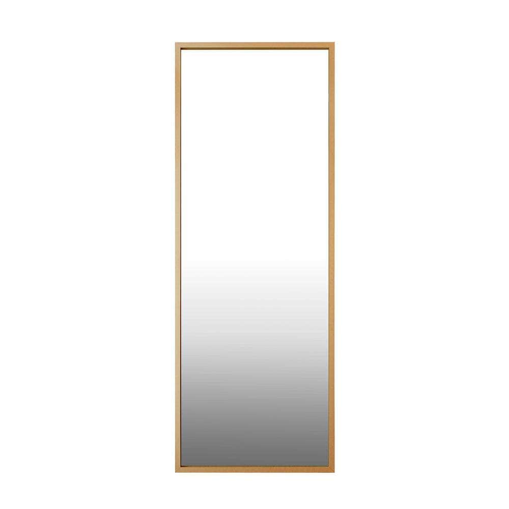 Wooden Full Length Mirror 166x60cm Rectangle