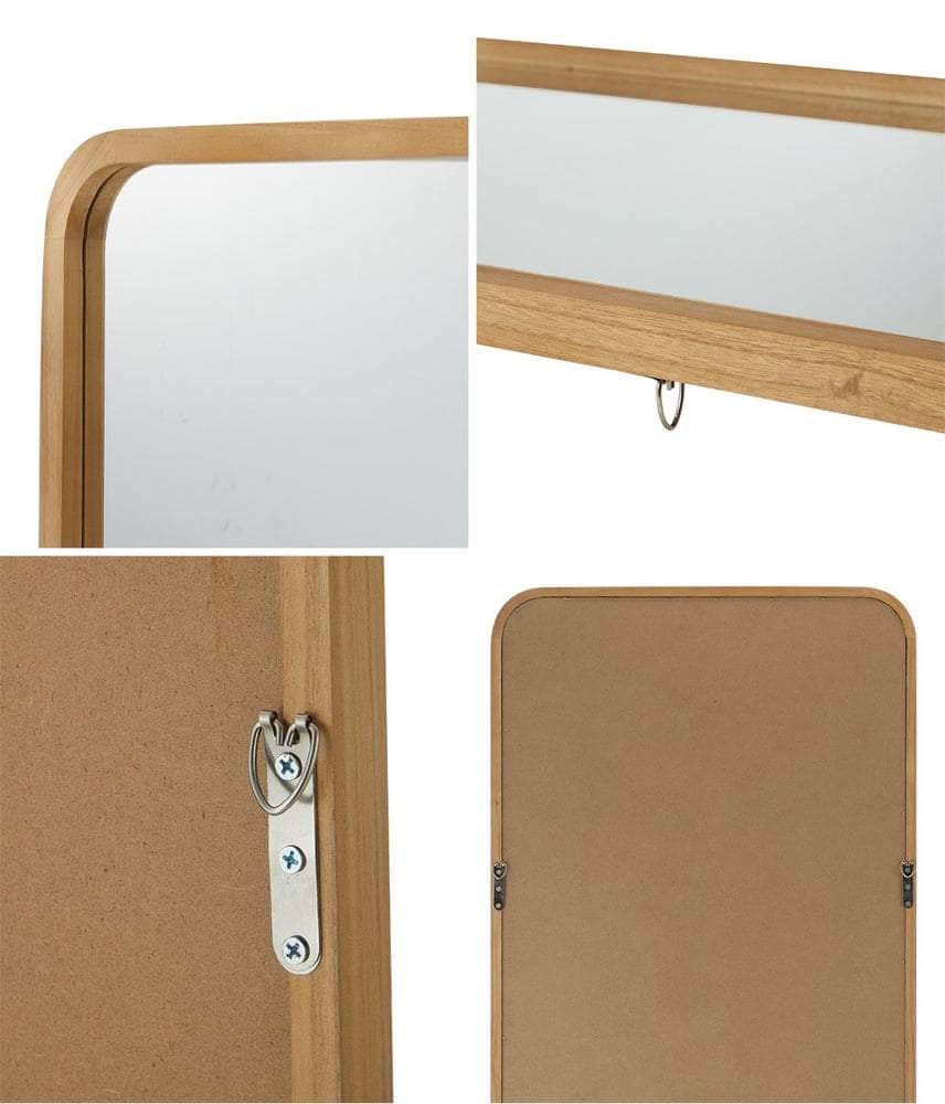 Wooden Full Length Mirror 180x70cm Rectangle Floor Mirrors