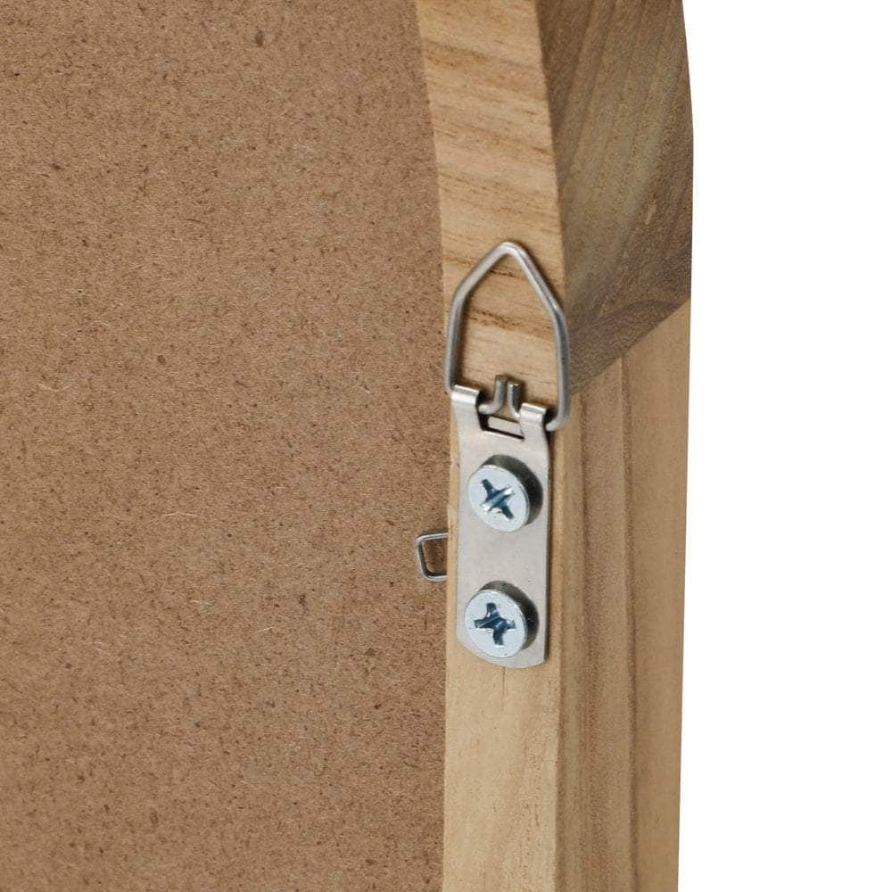 Wooden Full Length Mirror 180x70cm Wavy Floor Mirrors