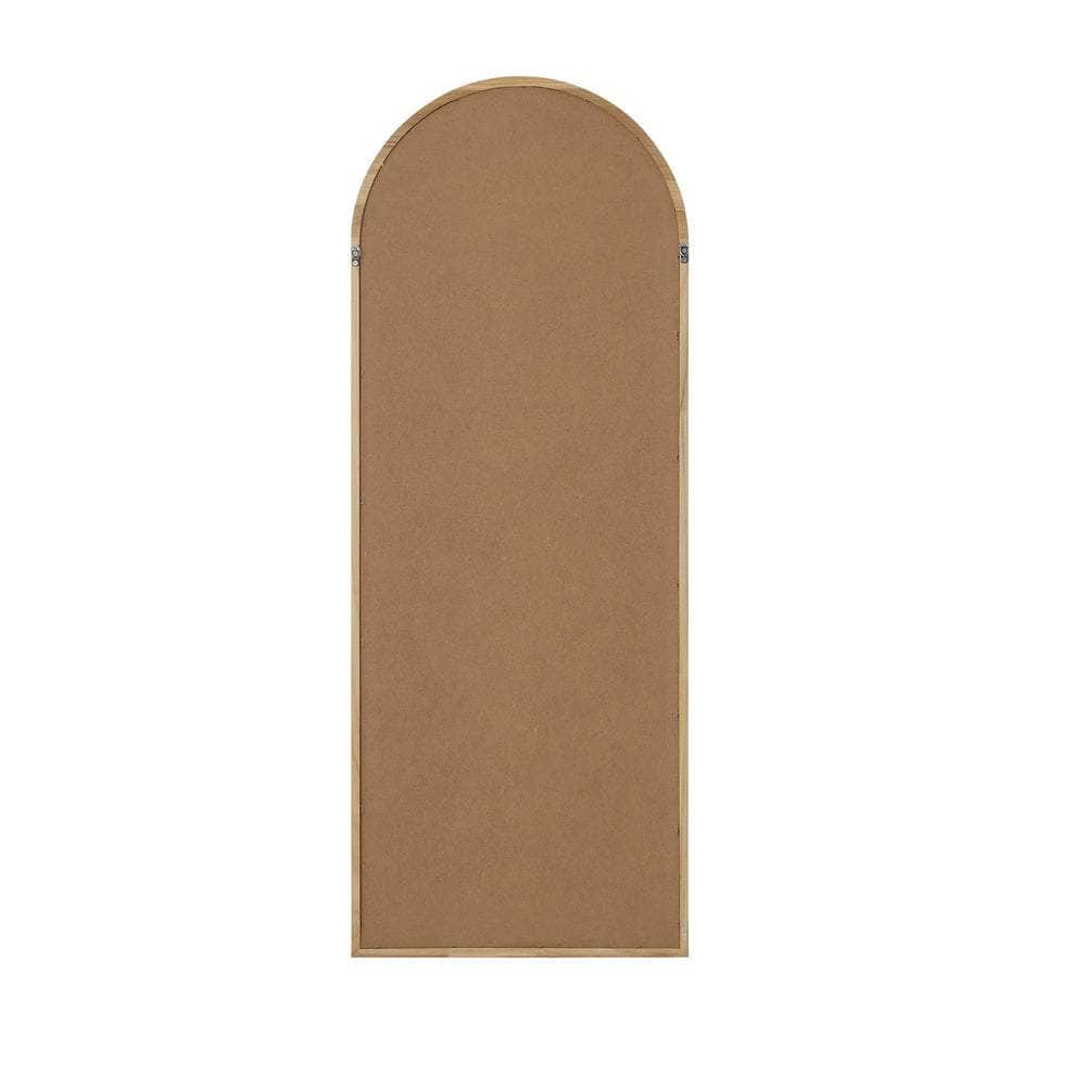 Wooden Full Length Mirror 180x70cm Wavy Floor Mirrors