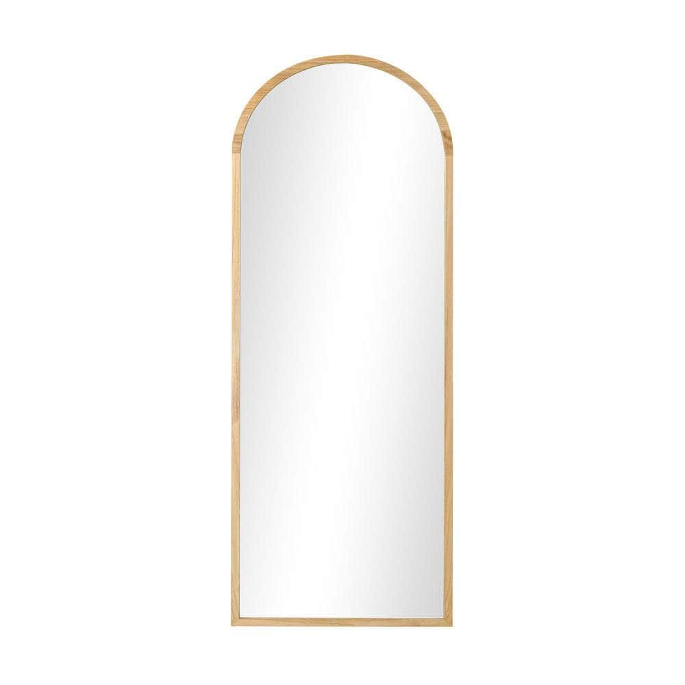 Wooden Full Length Mirror 180x70cm Wavy Floor Mirrors