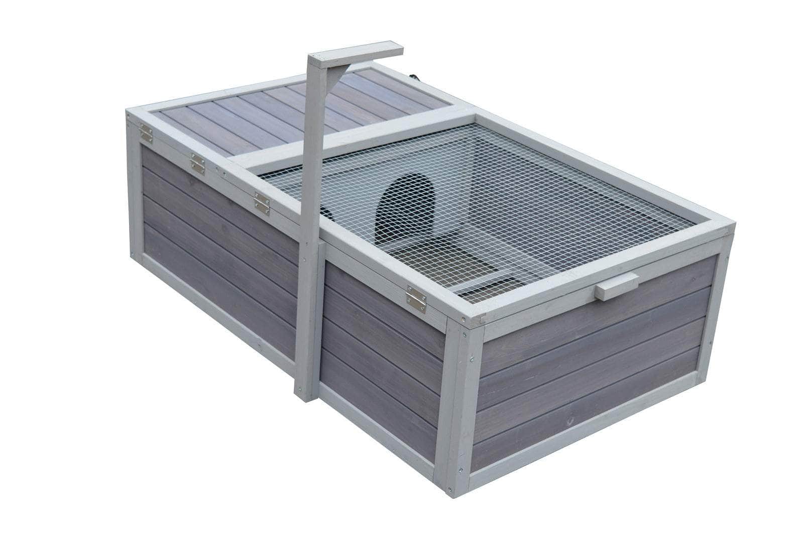 Wooden Habitat Enclosure for Tortoises and Turtles - Ideal for Indoor and Outdoor Use